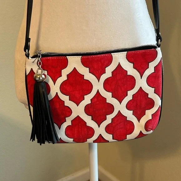 Brighton NWT Love Dove Christmas Holiday Crossbody Pouch Bag - Picture 3 of 7